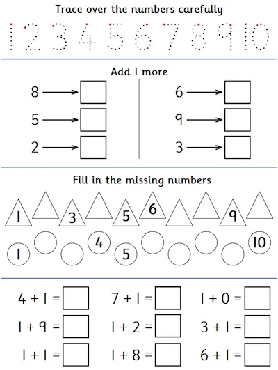 Adding and Ordering Numbers to 10