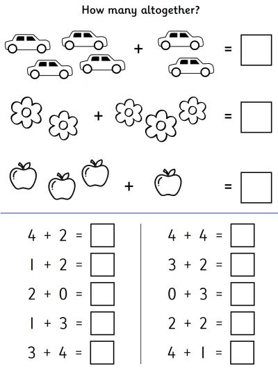 Addition within 10