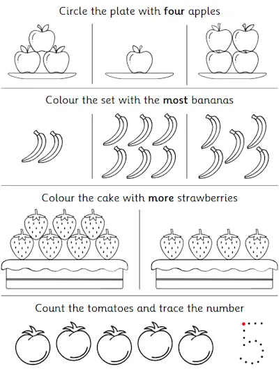 Counting within 7