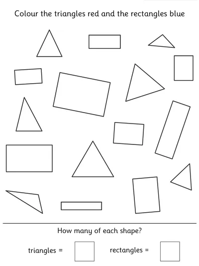 Identifying Triangles and Rectangles
