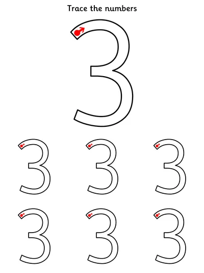 Number Formation, Three