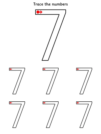 Number Formation, Seven