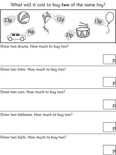 Addition of Money Without Carrying
