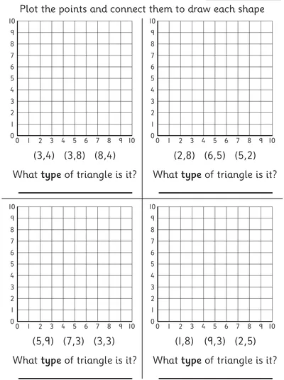 Plotting Points on a 2D Grid, Triangles