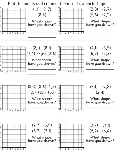 Plotting and Drawing Shapes on a 2D grid