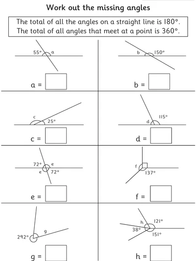 Missing Angles