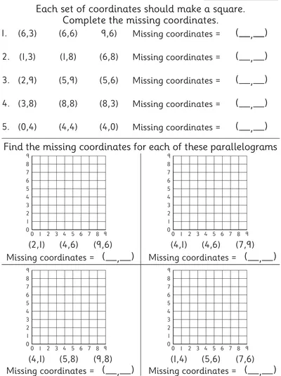 Predict Missing Coordinates