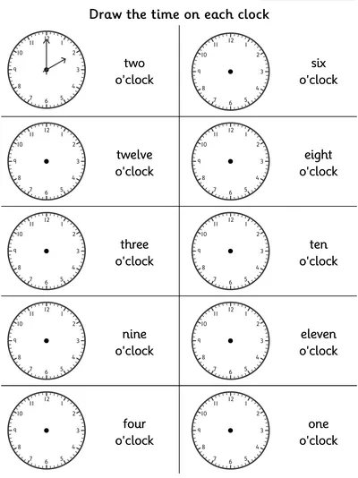 Record Time on Clocks, On the Hour