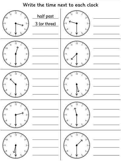 Record Time, On the Half Hour