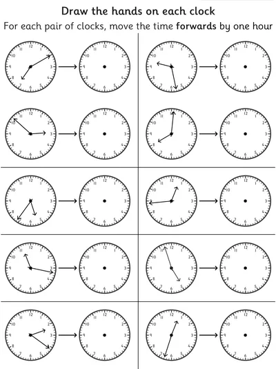 Read Times and Advance by One Hour