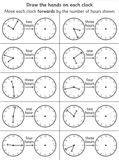 Read Times and Advance by up to Four Hours