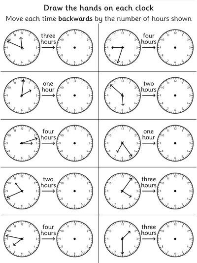 Read Times and Turn Back by up to Four Hours