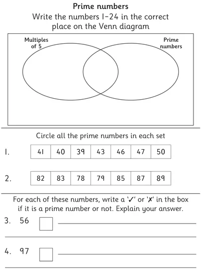 Identifying Prime Numbers