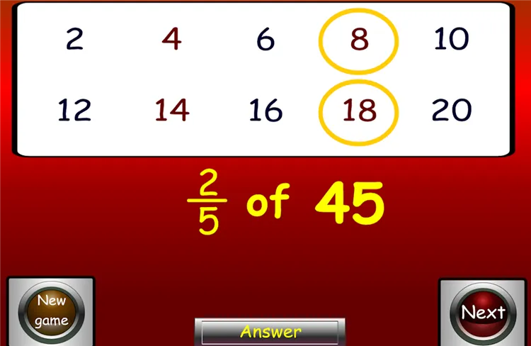 Fractions of Amounts Bingo