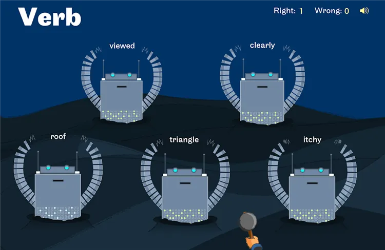 Verbs in Space