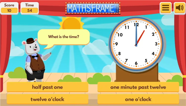 Telling the Time in Words