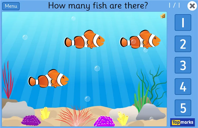Underwater Counting