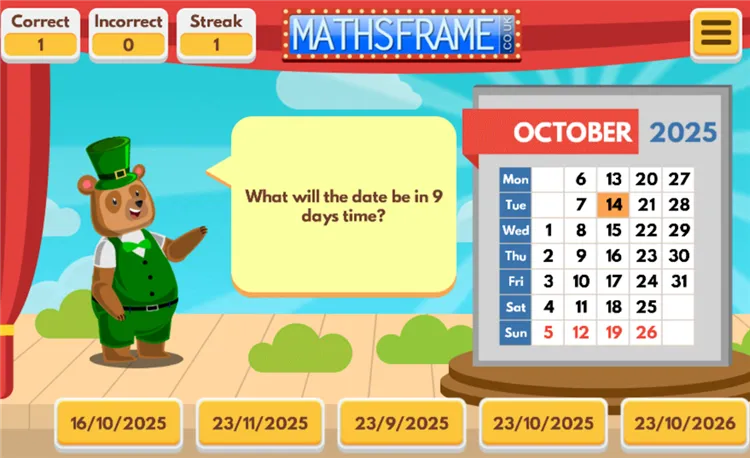 Using a Calendar