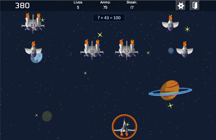 Maths Invaders