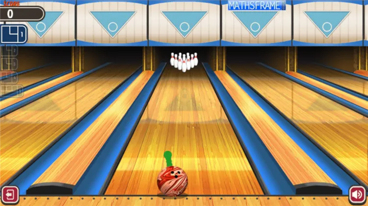 Super Maths Bowling Multiplication