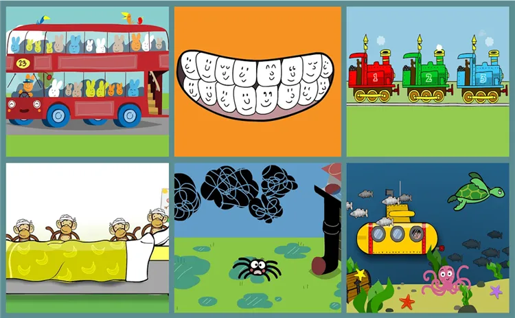 Thirty minute medley of nursery rhymes