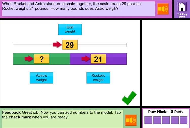 Thinking Blocks Addition and Subtraction Problems