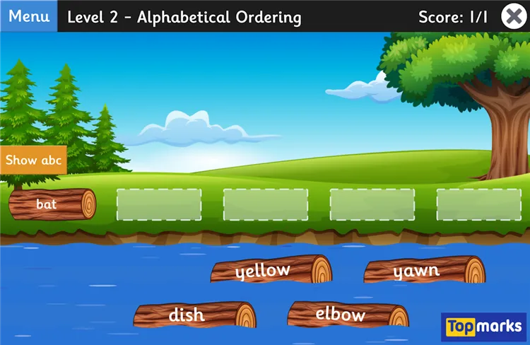 Alphabetical Ordering