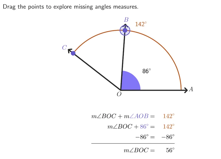 Adding Adjacent Angles