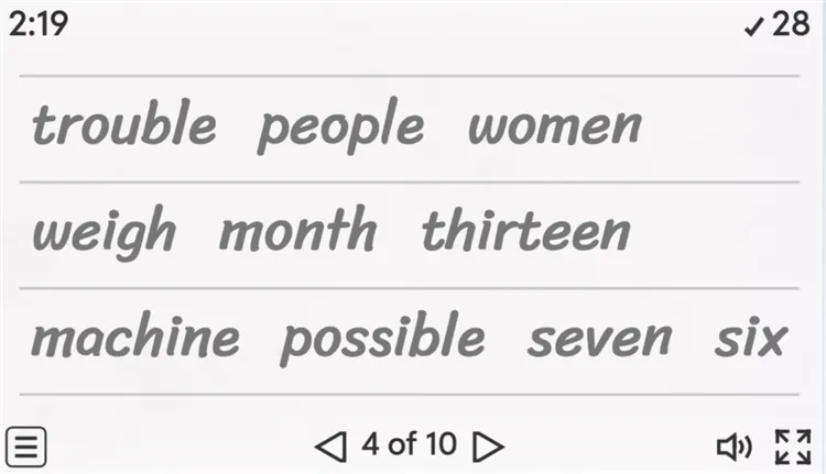 Alphabetical Order
