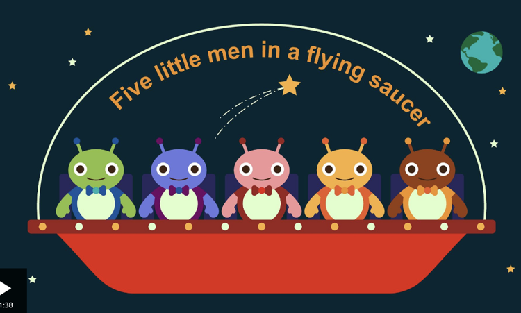 Five Little Men in a Flying Saucer