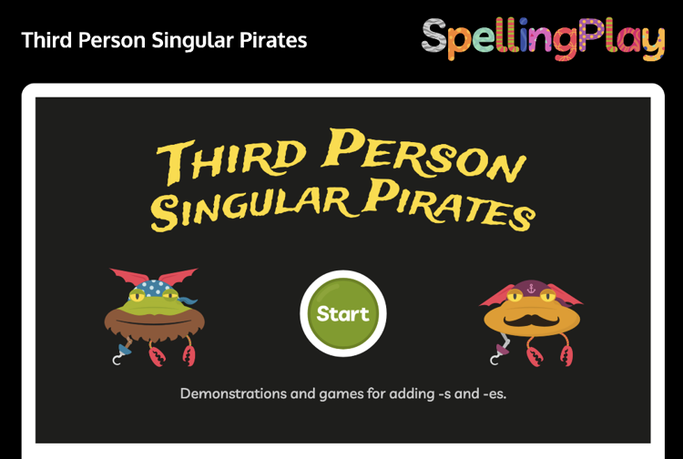 Third Person Singular Pirates