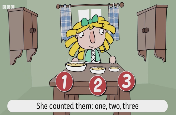 When Goldilocks went to the house of the bears